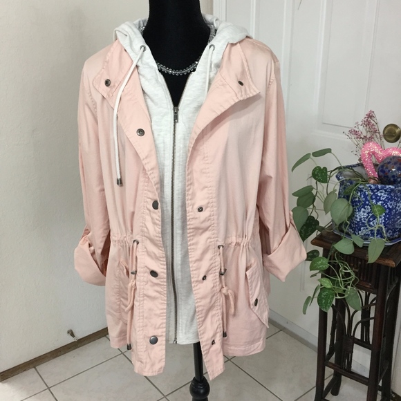 torrid pink coat